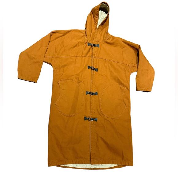 Vintage Style Levi’s Golden Brown Sputnik Full Length Jacket from 1940 Men Small - Picture 7 of 15